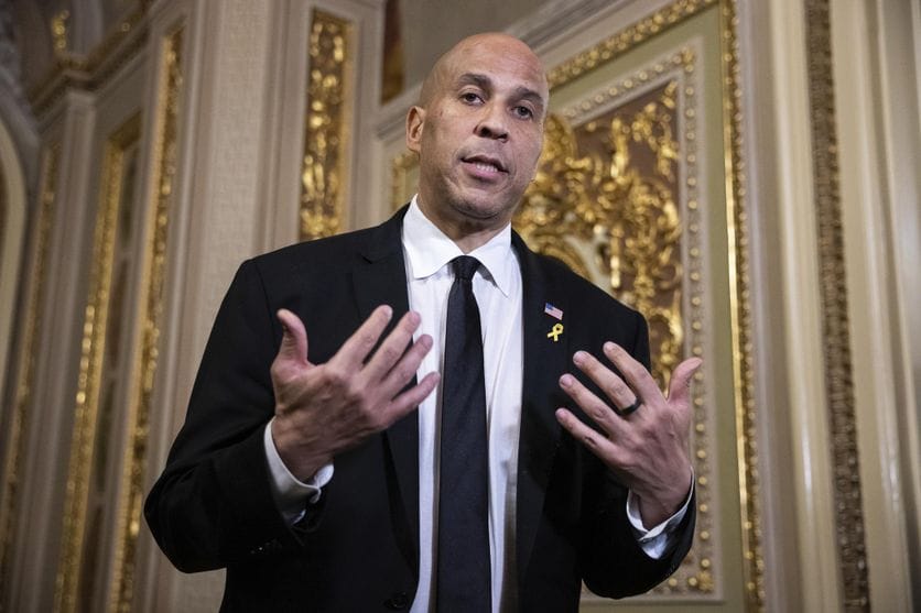 USA : Substance Du Discours Fleuve Du Sénateur Cory Booker