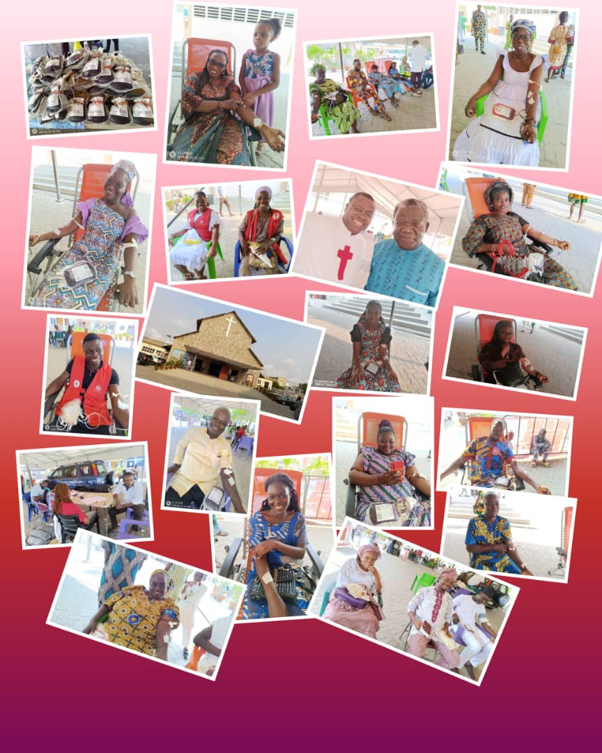 Paroisse St Jean Cotonou/Jubilé Des 70 Ans : Second Tour De Don De Sang