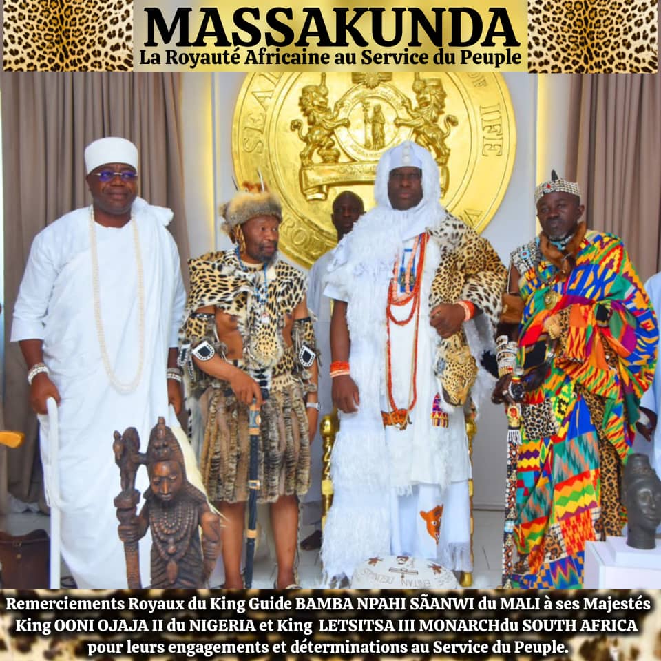New Year 2026: Greetings from His Majesty King Guide Bamba from Europe