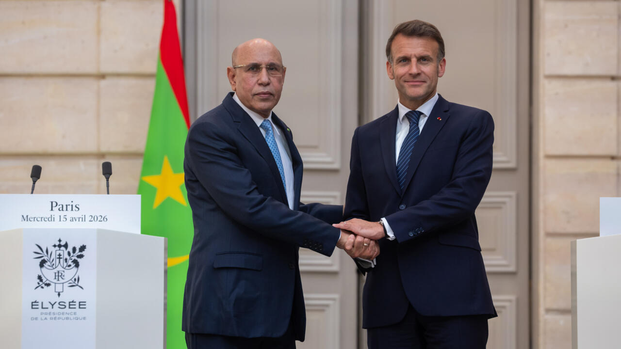 France : Le Président Mohamed Ould Cheikh El Ghazouani à L'Elysée