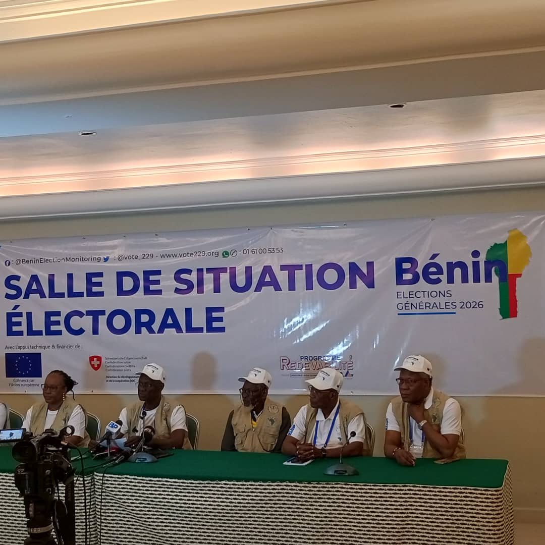 Bénin/Communales Et Législatives du 11 janvier 2026 : Observations De La Société Civile du Bénin ( Un Vote Dans Le Calme Malgré Des Dysfonctionnements)