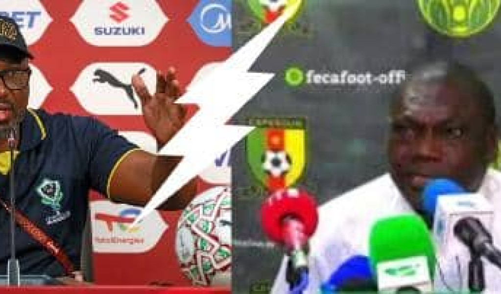 Cameroun vs Gabon : « Le Cameroun reste le Cameroun nous n'avons peur de rien.», Dixit Le Coach Camerounais (Voici La Réplique De Son Homologue Gabonais)